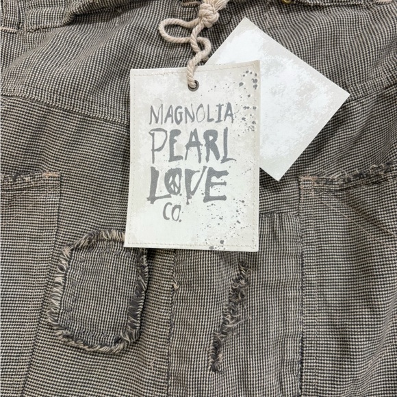 Magnolia Pearl Pants Miners 255 Paradox Houndstooth checkered patch - Picture 5 of 12